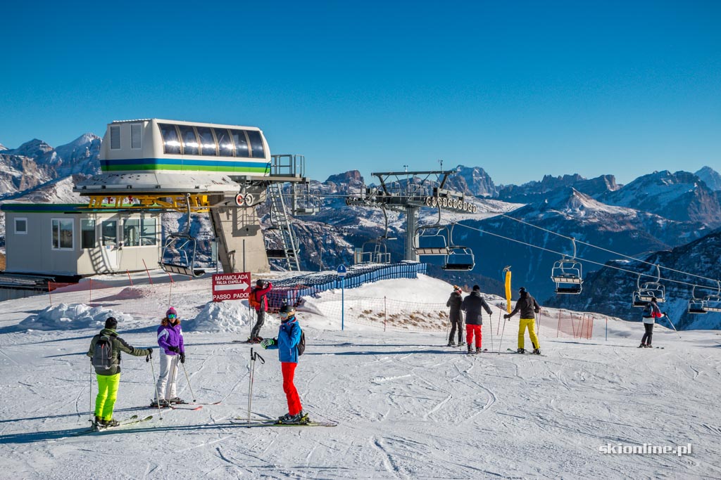 Galeria: Sellaronda - w stronę Marmolady