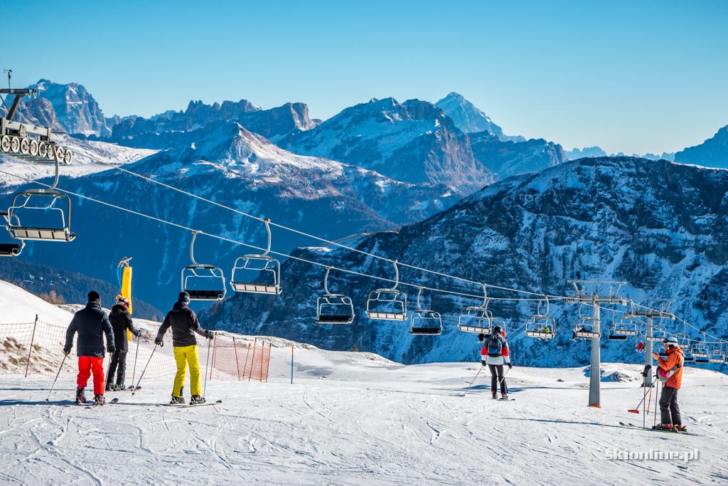 Galeria: Sellaronda - w stronę Marmolady