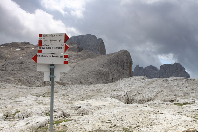 Galeria: Trekking w Dolomitach - Rosetta (2743 m)