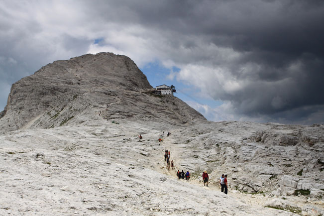 Galeria: Trekking w Dolomitach - Rosetta (2743 m)