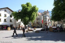 Glurns najmniejsze miasto w Alpach