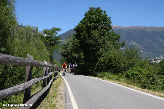 Galeria: Rowerem przez dolinę Val Venosta / Vinschgau
