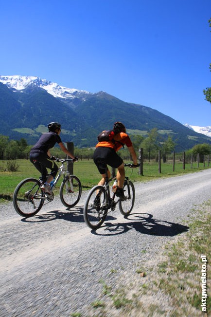 Galeria: Rowerem przez dolinę Val Venosta / Vinschgau