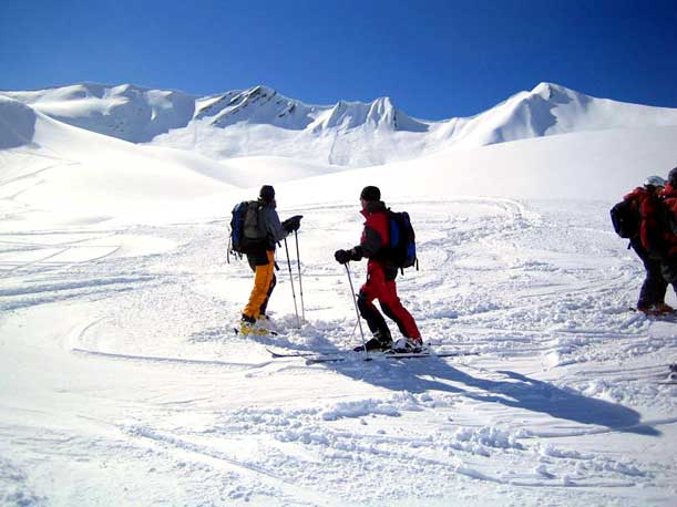 Galeria: Heli skiing w Gruzji