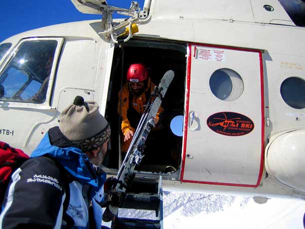 Galeria: Heli skiing w Gruzji