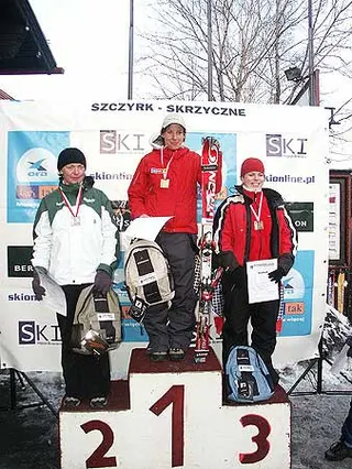 Od lewej: Aniela Strama, Ewa Tańczak, Patrycja Polak