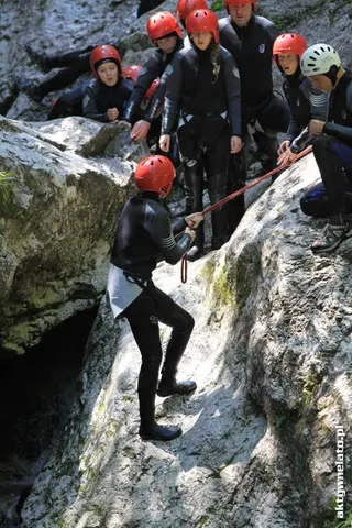 Słowenia 2011: canyoning, zdjęcie 15
