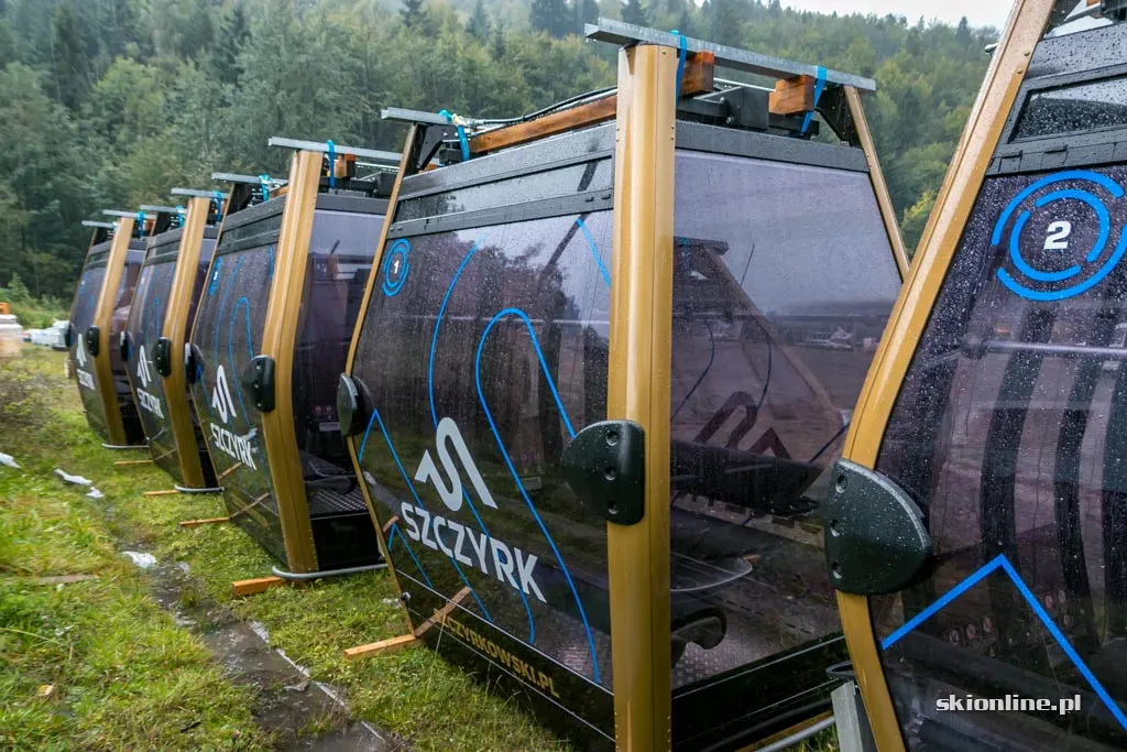 Nowe gondole dotarły do Szczyrku, zdjęcie 11