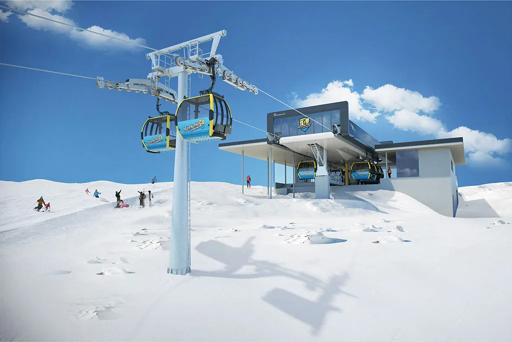 Górna stacja Möslbahn (Mayrhofen)