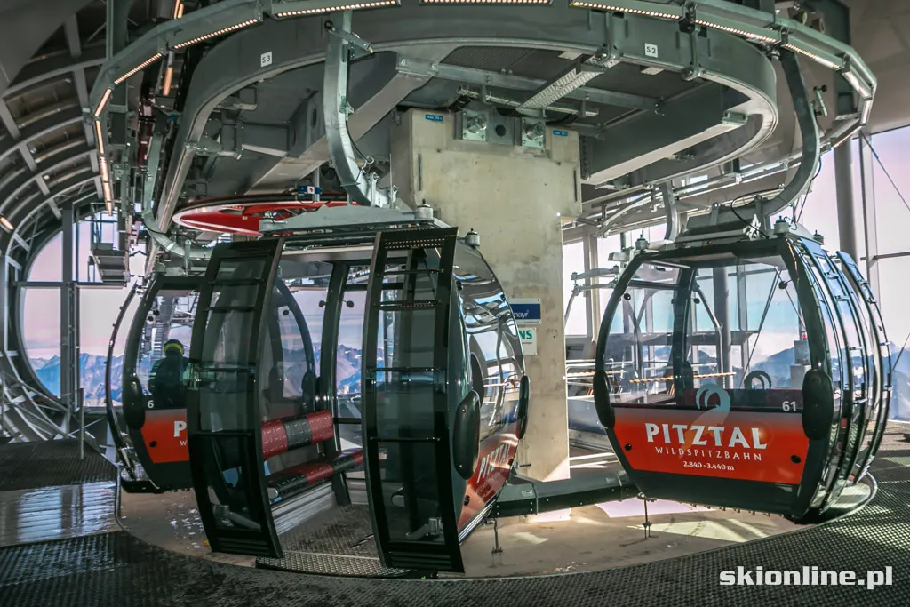 Pitztal: gondola Wildspitzbahn, zdjęcie 6