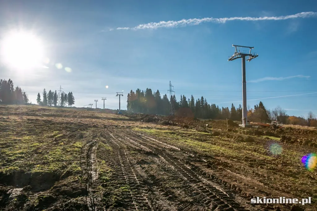 Rusiń-Ski: budowa nowej kolei i trasy, zdjęcie 20