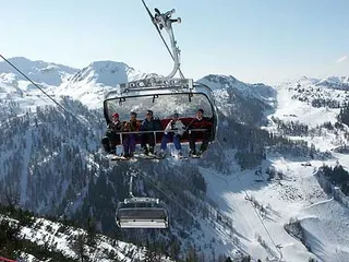 Widok na Zauchensee od strony wschodniej