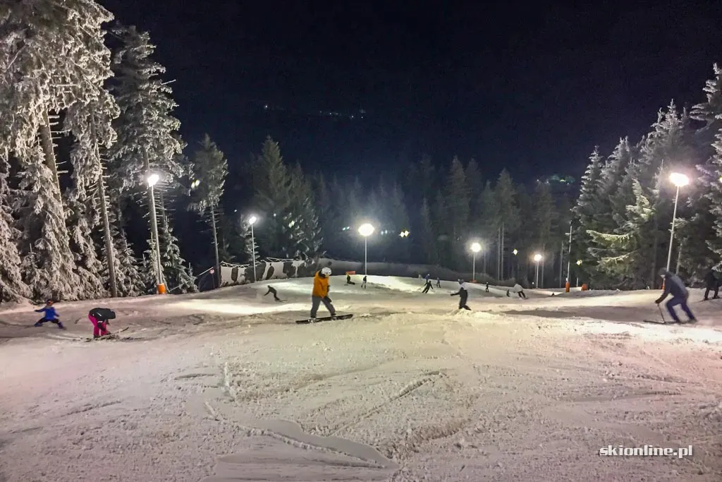 Czarna Góra Resort: narty wieczorową porą fot/J.Ciszak, zdjęcie 18