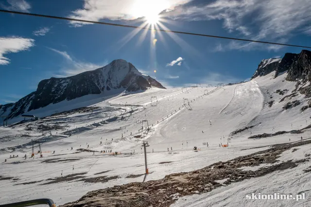 Kaprun lodowiec Kitzsteinhorn: październik 2013