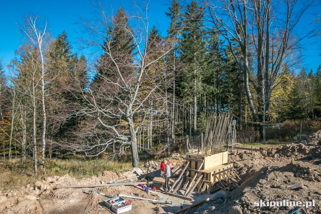 SN Pod Wangiem: budowa kolei krzesełkowej, zdjęcie 4