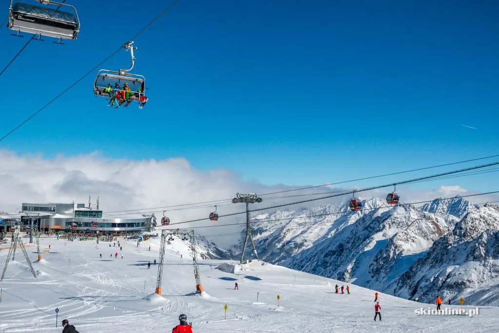 Narty w chmurach. Lodowiec Stubai, zdjęcie 23