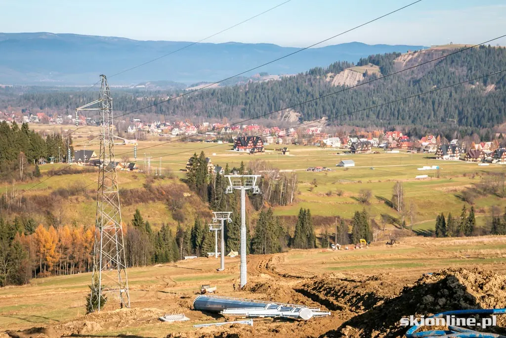 Rusiń-Ski: budowa nowej kolei i trasy, zdjęcie 9