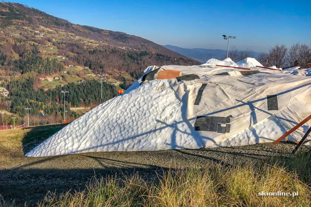 Beskid Sport Arena, magazyn śniegu, zdjęcie 5