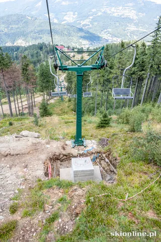 Szczyrk Skrzyczne: budowa nowego krzesła, zdjęcie 8