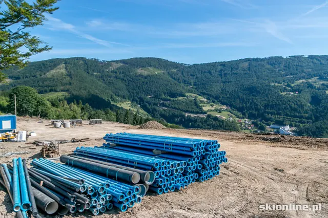 Szczyrk budowa stacji narciarskiej Beskid, zdjęcie 21