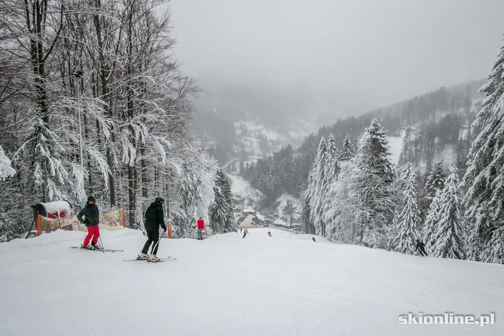Zdjęcie 10 z galerii Szczyrk SON Golgota warunki narciarskie 1.01.2015