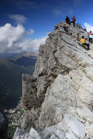 Zdjęcie 41 z galerii Trekking w Dolomitach: Rosetta (2743 m)