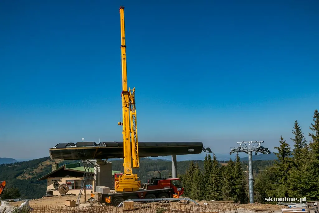 Zdjęcie 31 z galerii SON w Szczyrku: modernizacja ośrodka (08.2017)