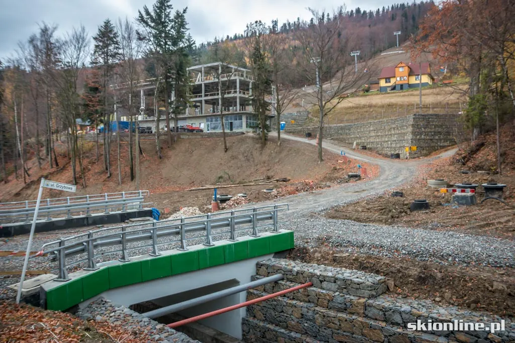 Beskid Sport Arena: budowa stacji, zdjęcie 2