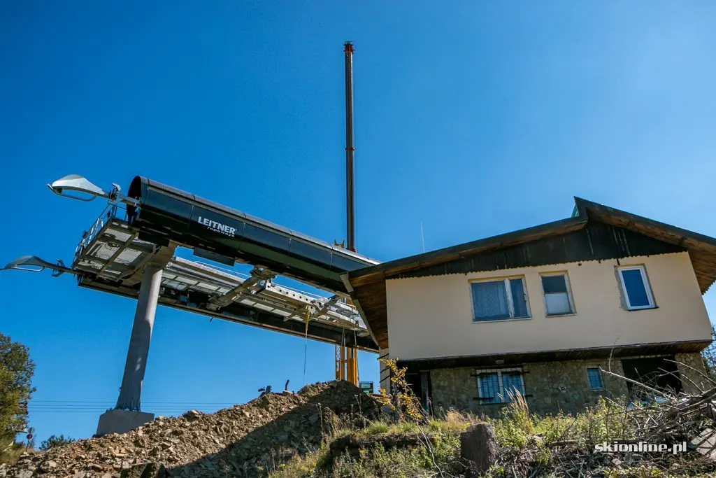 Zdjęcie 39 z galerii SON w Szczyrku: modernizacja ośrodka (08.2017)
