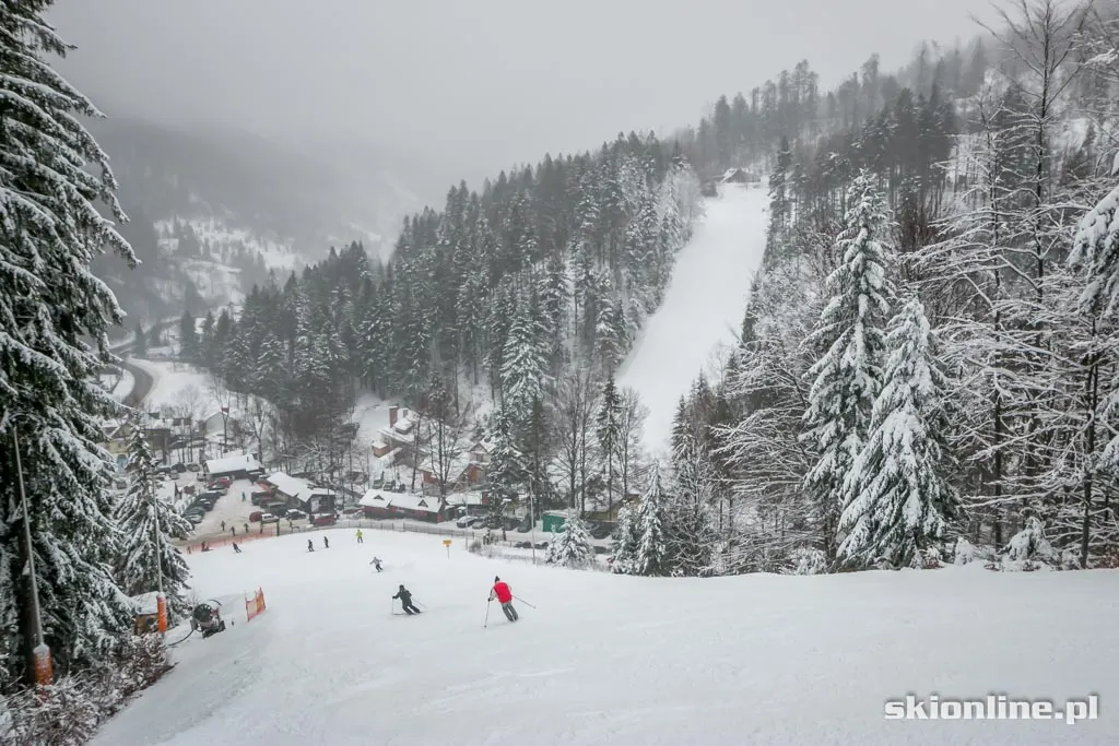 Zdjęcie 11 z galerii Szczyrk SON Golgota warunki narciarskie 1.01.2015