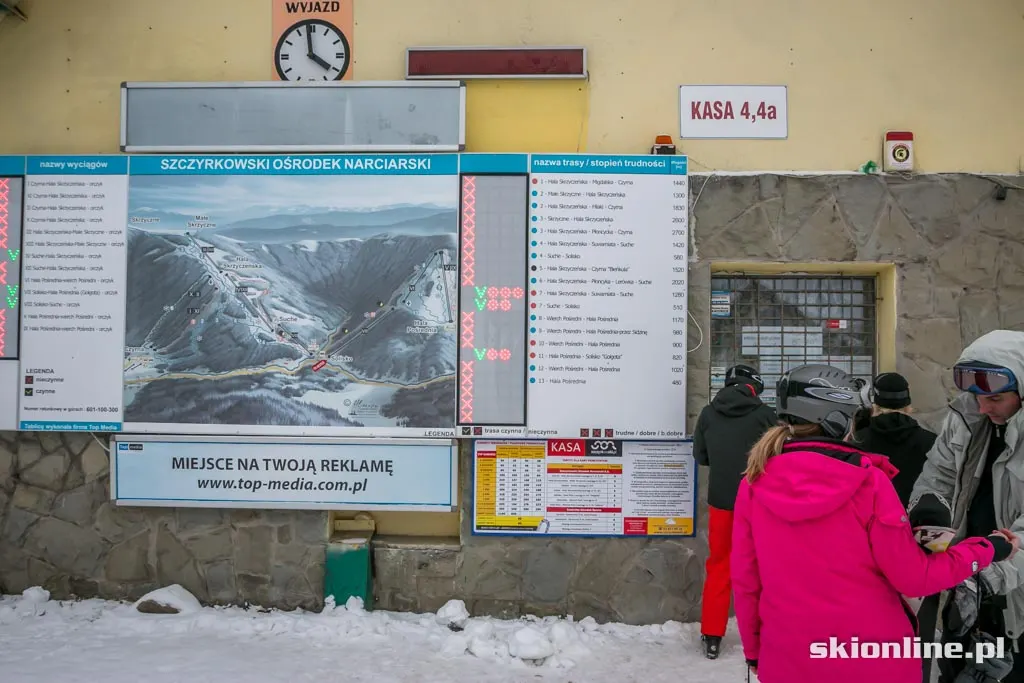 Zdjęcie 2 z galerii Szczyrk SON Golgota warunki narciarskie 1.01.2015