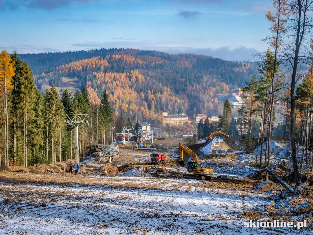 Nowa kolej i trasa zjazdowa w stacji Henryk-Ski, zdjęcie 12