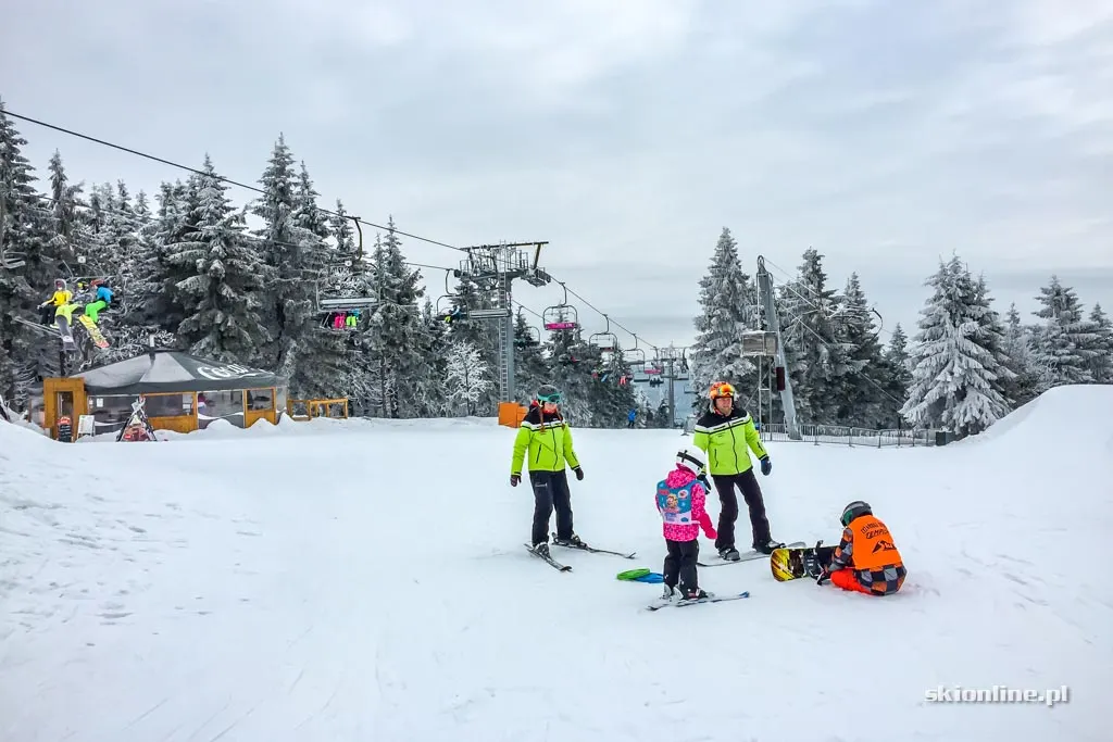 Ski centrum Říčky w Czechach, luty 2017, zdjęcie 15