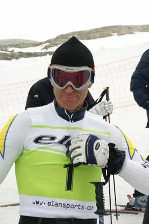 Ingemar Stenmark z numerem 1