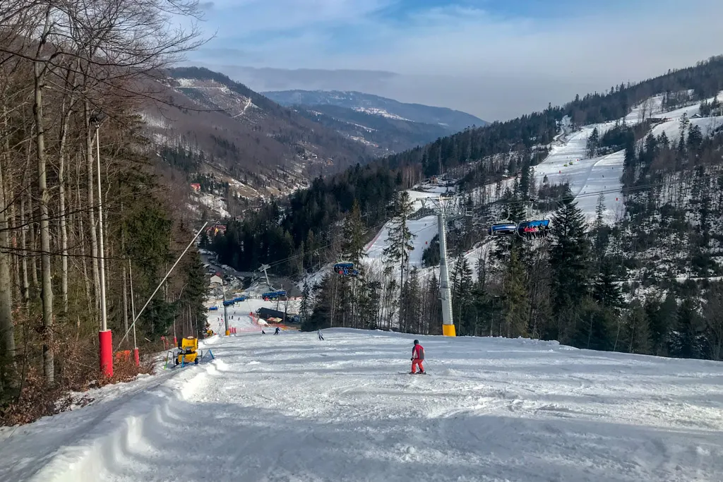 Szczyrk: warunki narciarskie 2018.03.10, zdjęcie 13
