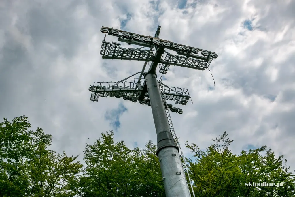 Zdjęcie 23 z galerii COS Szczyrk: budowa nowej 4-os. kolei (maj 2017)