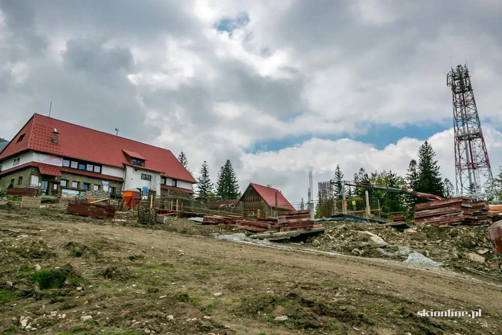 Zdjęcie 21 z galerii COS Szczyrk: budowa nowej 4-os. kolei (maj 2017)