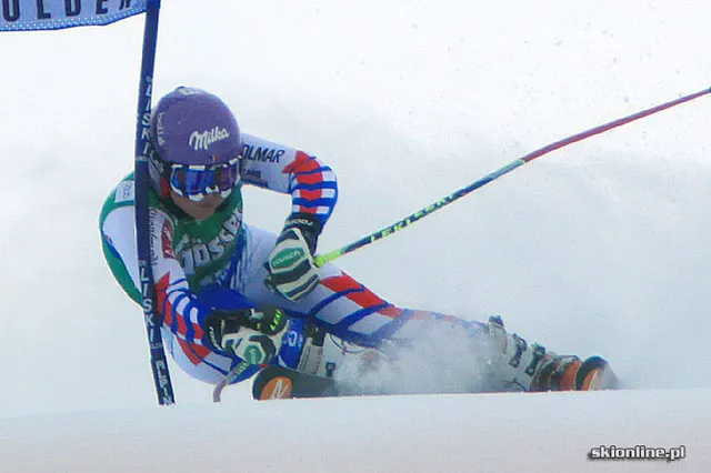 Sölden: slalom gigant I przejazd, zdjęcie 13