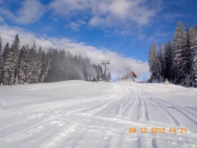 Zdjęcie 2 z galerii Małe Ciche: trwa naśnieżanie tras