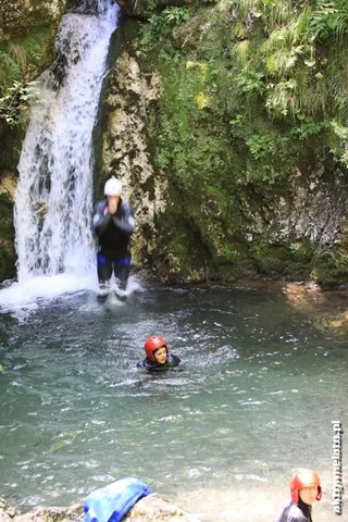 Słowenia 2011: canyoning, zdjęcie 23