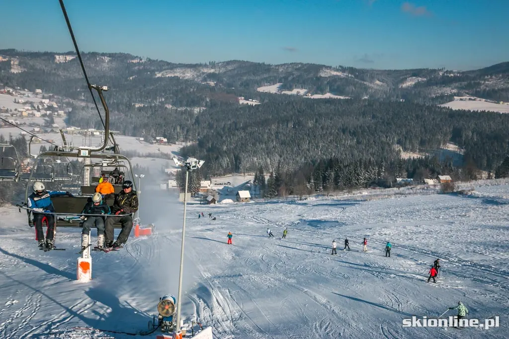 Istebna Zagroń warunki narciarskie 27.12.2014