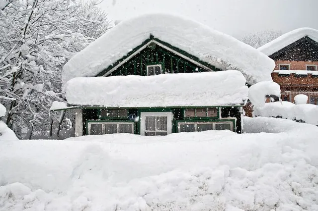 Austria pod śniegiem styczeń 2012