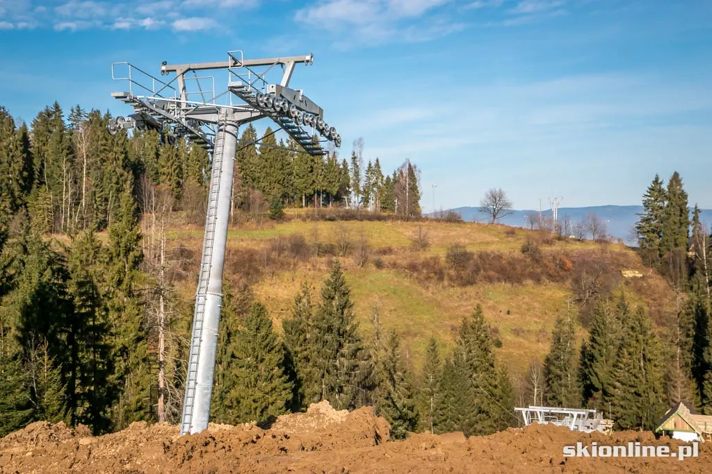Rusiń-Ski: budowa nowej kolei i trasy, zdjęcie 14