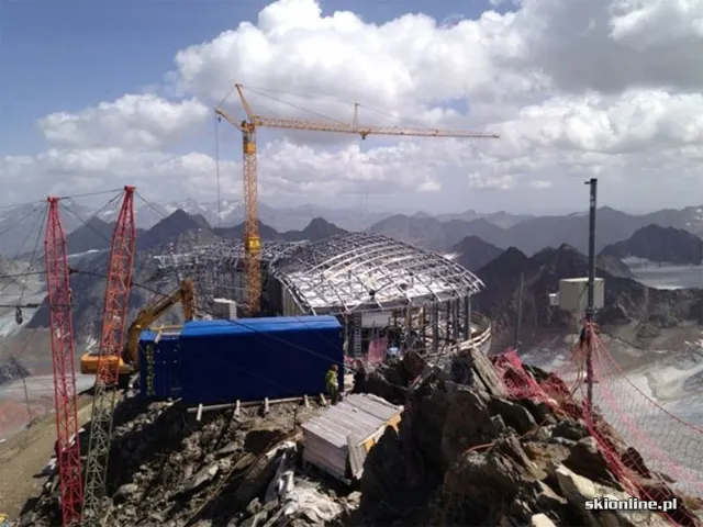 Nowa gondola na lodowcu Pitztal, zdjęcie 29
