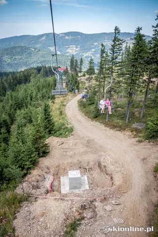 Szczyrk Skrzyczne: budowa nowego krzesła, zdjęcie 12