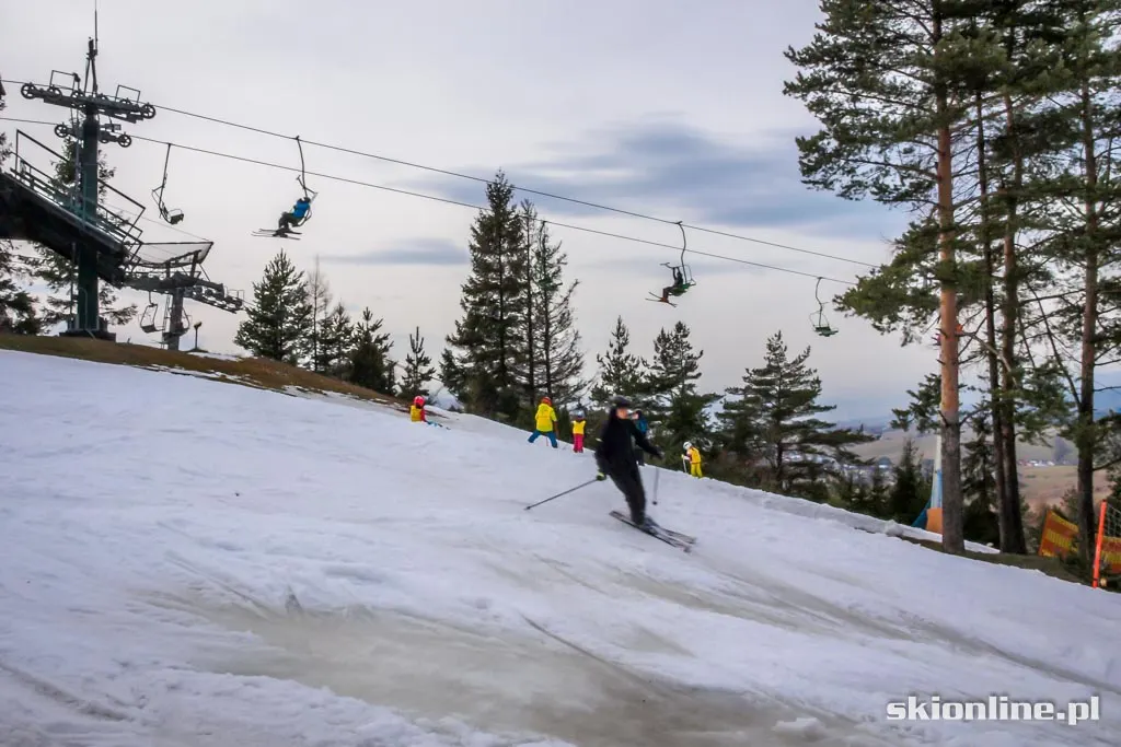 Zdjęcie 24 z galerii Czorsztyn-Ski: warunki narciarskie 18 lutego 2016