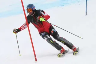 Ivica Kostelic: slalom trening, zdjęcie 30