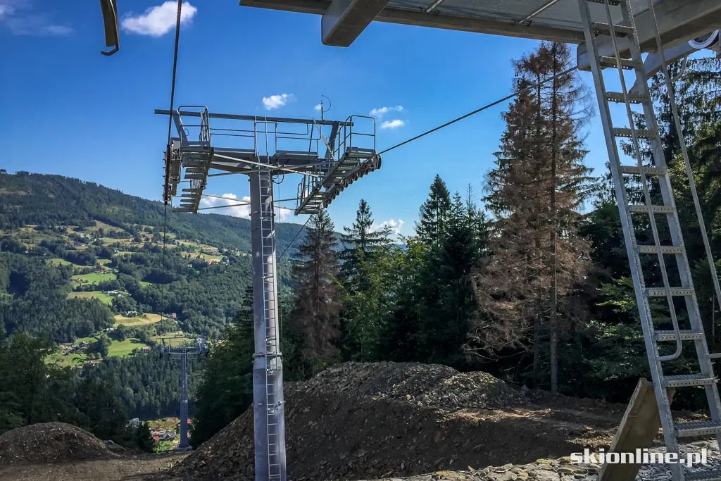 Beskid Sport Arena: budowa stacji, zdjęcie 9