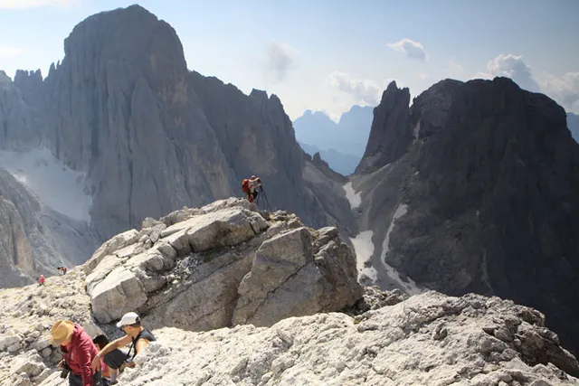 Zdjęcie 35 z galerii Trekking w Dolomitach: Rosetta (2743 m)