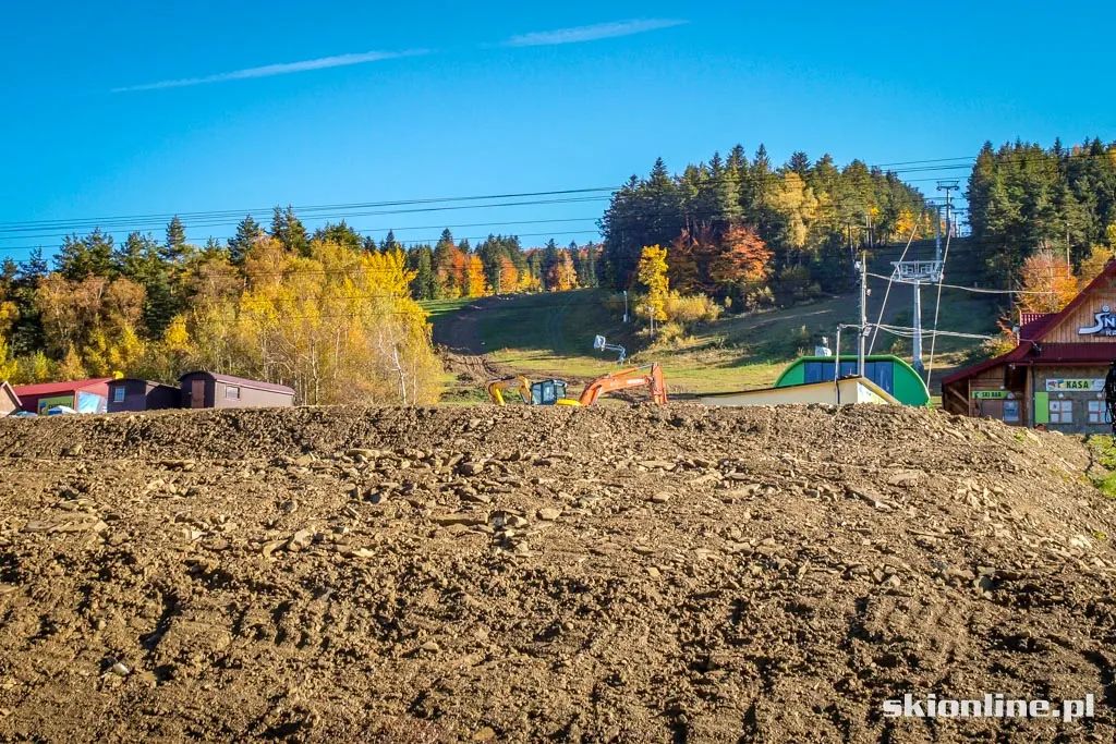 Stacja Kasina-Ski: budowa nowej kolei, zdjęcie 2